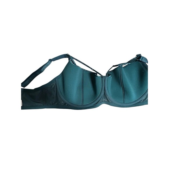 Playful Promises Felicity Hayward Teal harness Bra 40I Fetish Punk Whimsical - Picture 5 of 10